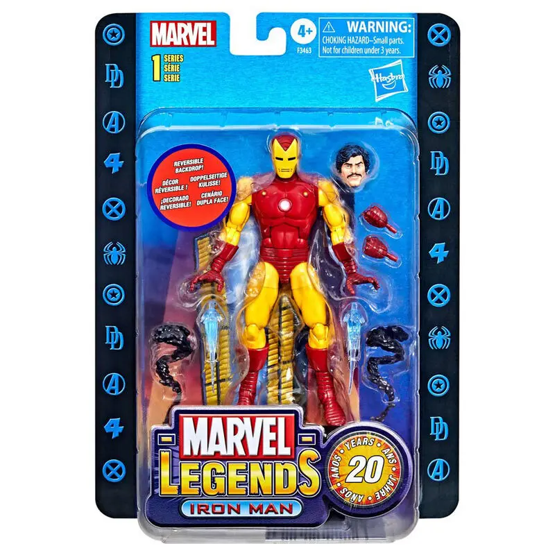 Marvel Legends 20th Anniversary Series 1 2022 Iron Man akciófigura 15 cm termékfotó