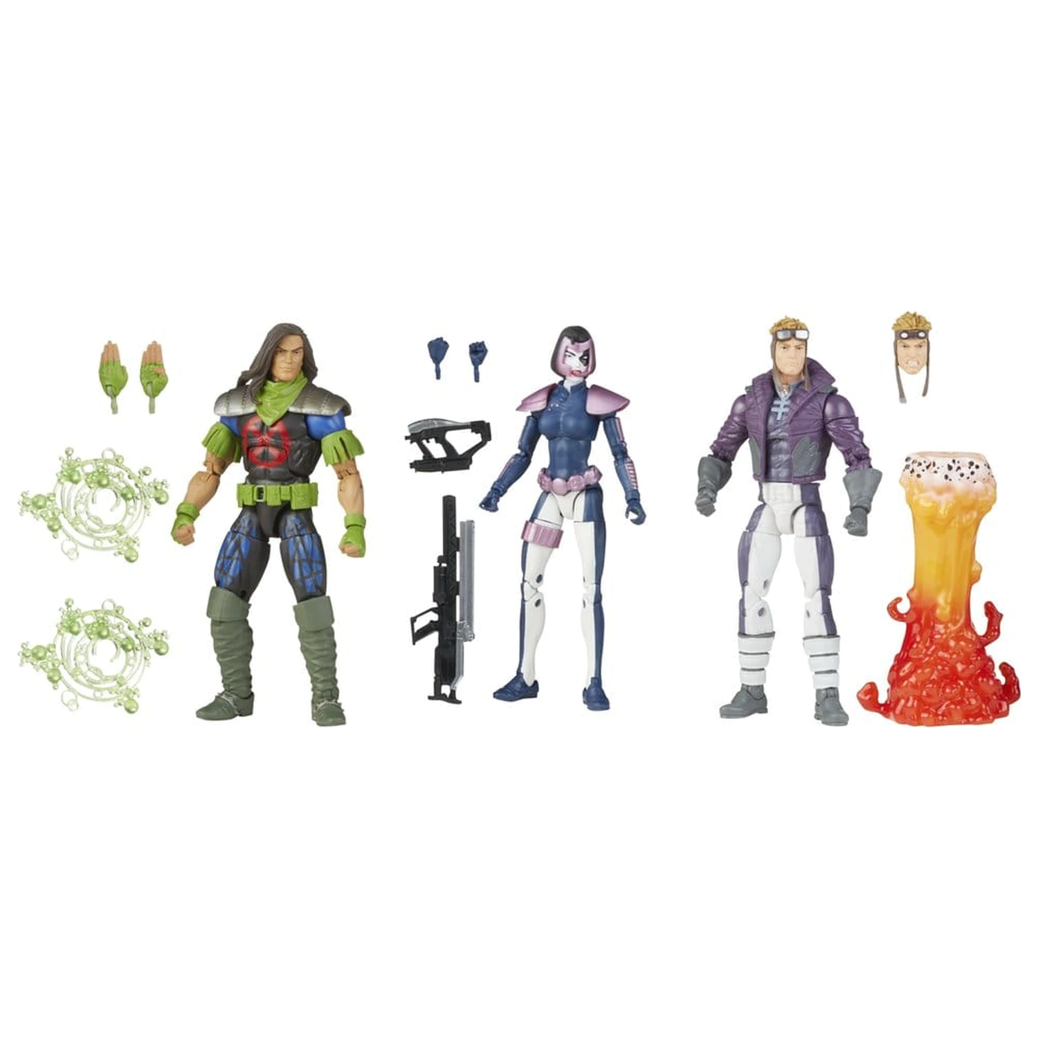 Marvel Legends 3 db-os akciófigura csomag X-Force 15 cm termékfotó