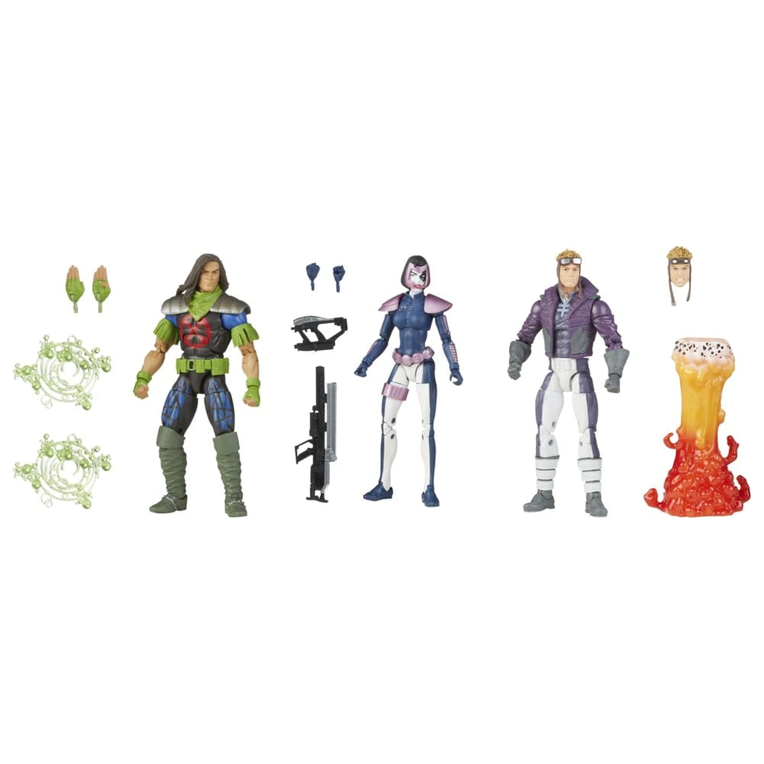 Marvel Legends 3 db-os akciófigura csomag X-Force 15 cm termékfotó