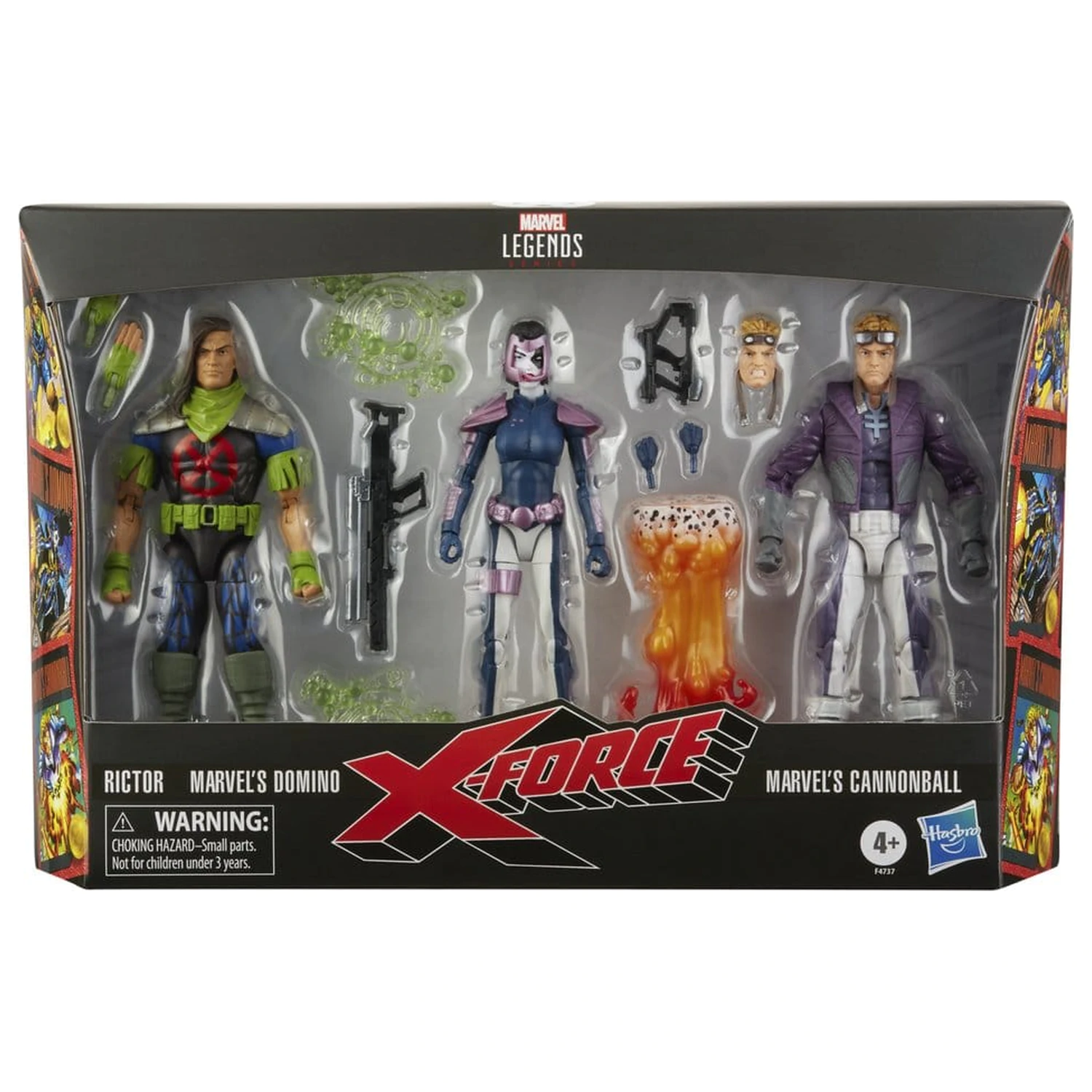 Marvel Legends 3 db-os akciófigura csomag X-Force 15 cm termékfotó