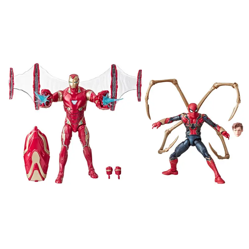 Marvel Legends 80 Évforduló Iron Spider &amp; Vasember csomag figura termékfotó