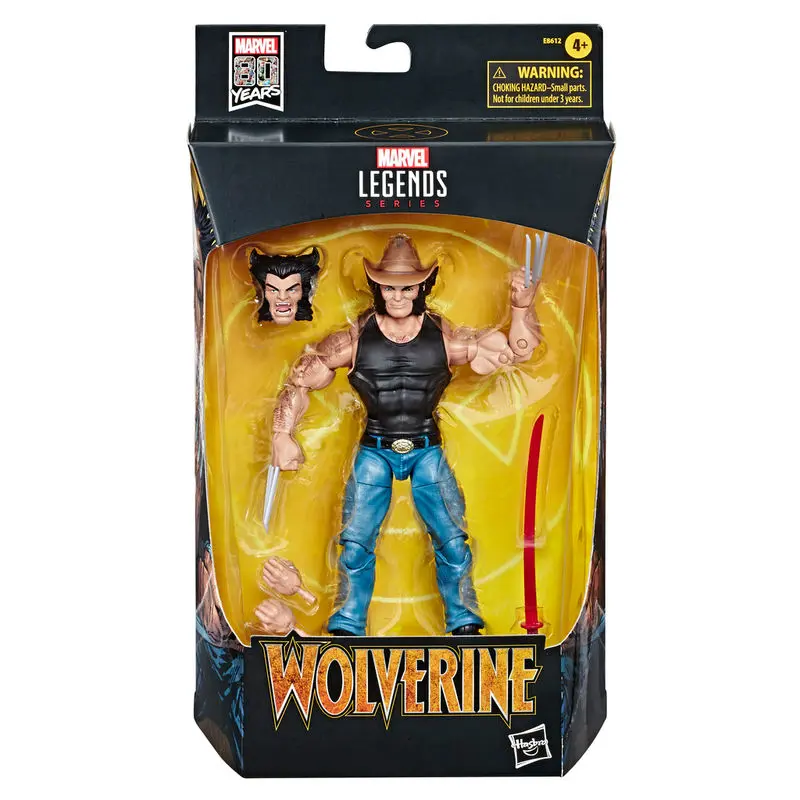 Marvel Legends 80 Évforduló Wolverine figura 15cm termékfotó