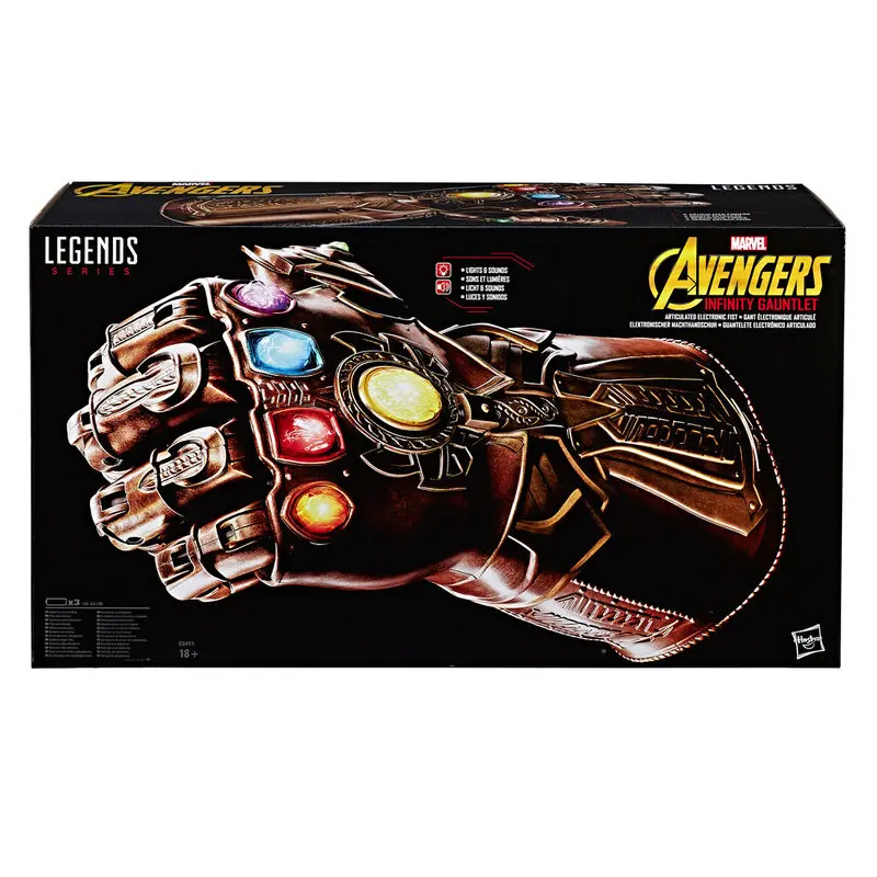 Marvel Legends Bosszúállók elektromos kesztyű termékfotó