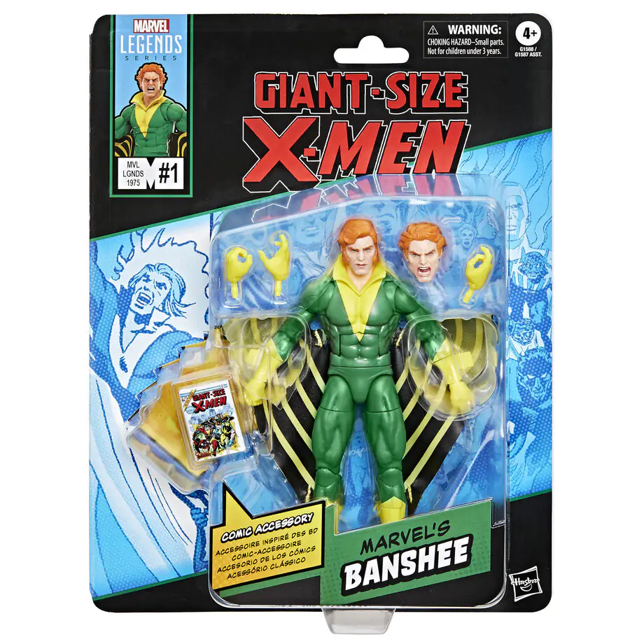 Marvel Legends Comics X-Men Marvel's Banshee figura 15cm termékfotó