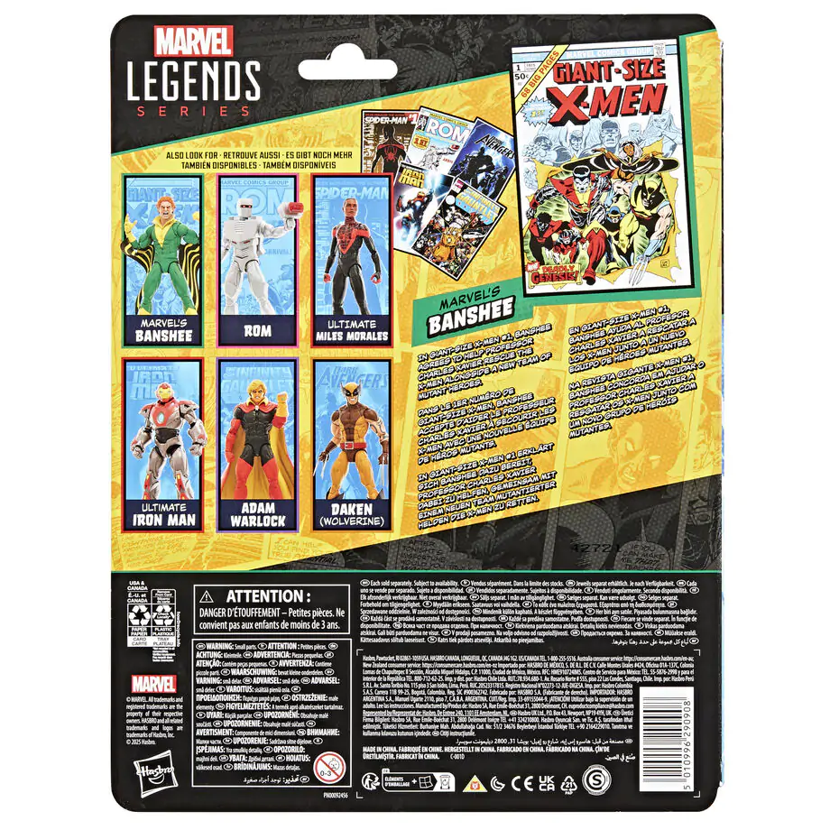 Marvel Legends Comics X-Men Marvel's Banshee figura 15cm termékfotó