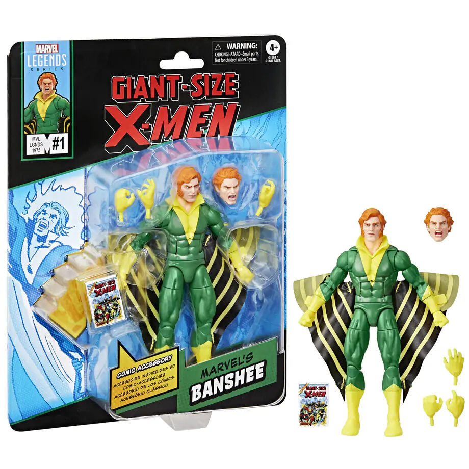 Marvel Legends Comics X-Men Marvel's Banshee figura 15cm termékfotó