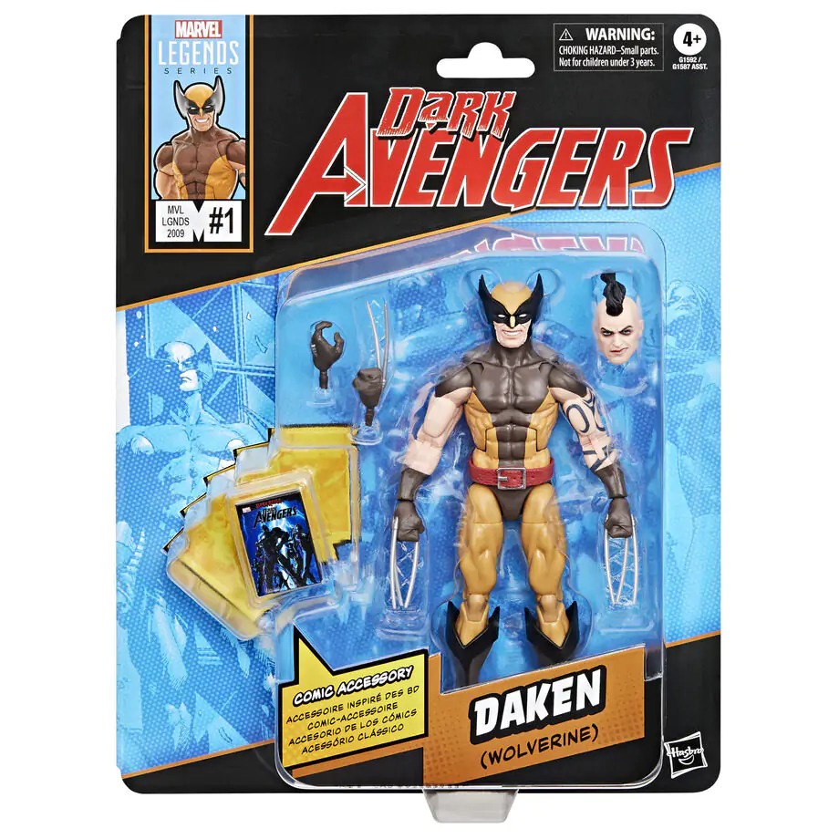 Marvel Legends Dark Avengers Daken Wolverine figura 15cm termékfotó