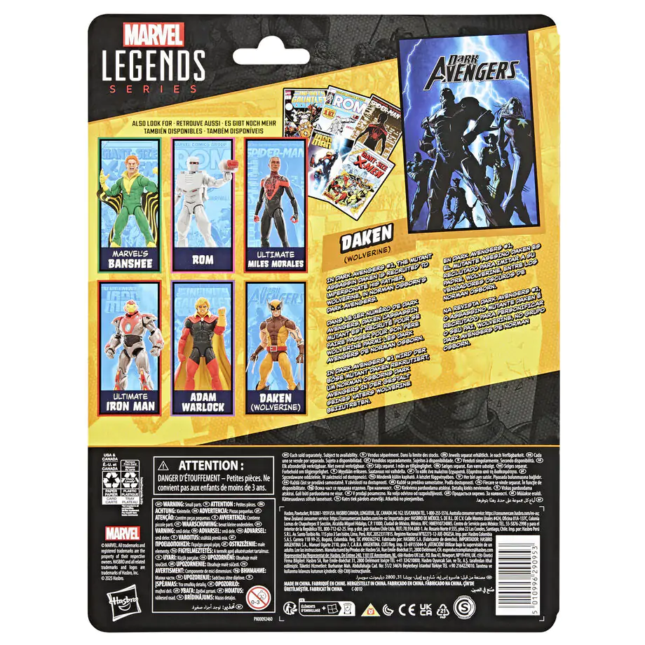 Marvel Legends Dark Avengers Daken Wolverine figura 15cm termékfotó