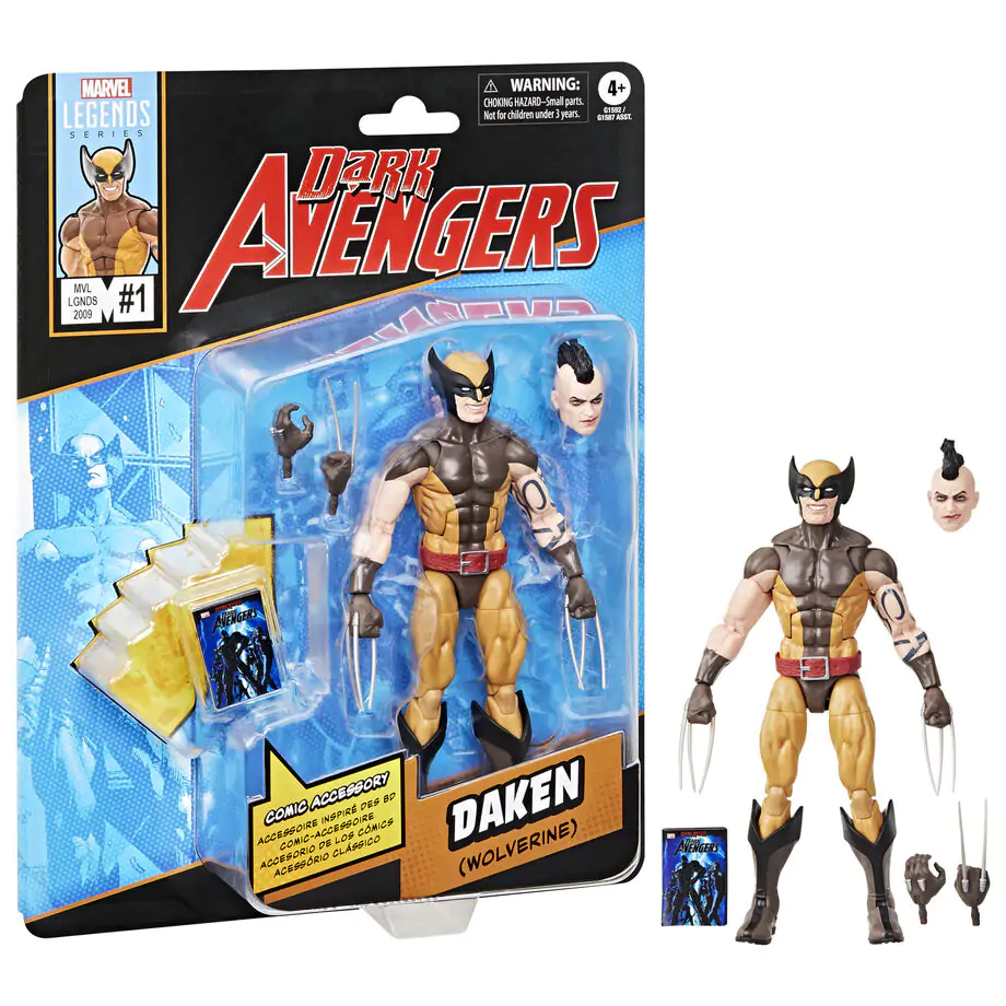 Marvel Legends Dark Avengers Daken Wolverine figura 15cm termékfotó