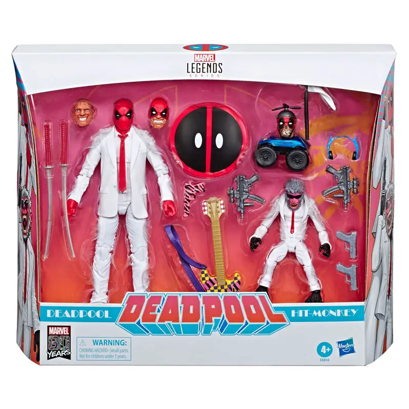 Marvel Legends Deadpool and Hit Monkey 2db-os figura csomag 15cm termékfotó