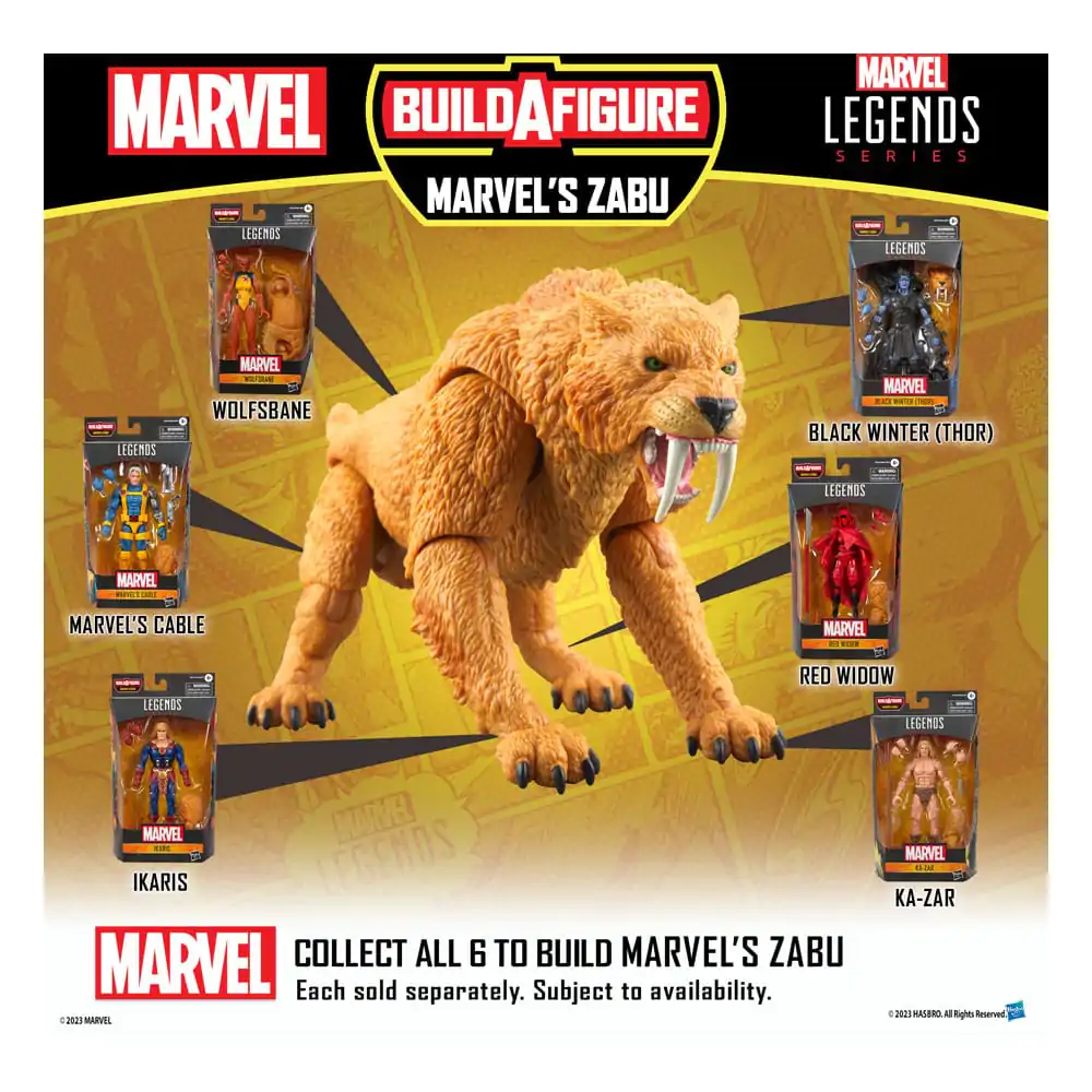 Marvel Legends Action Figure Ikaris (BAF: Marvel's Zabu) 15 cm termékfotó