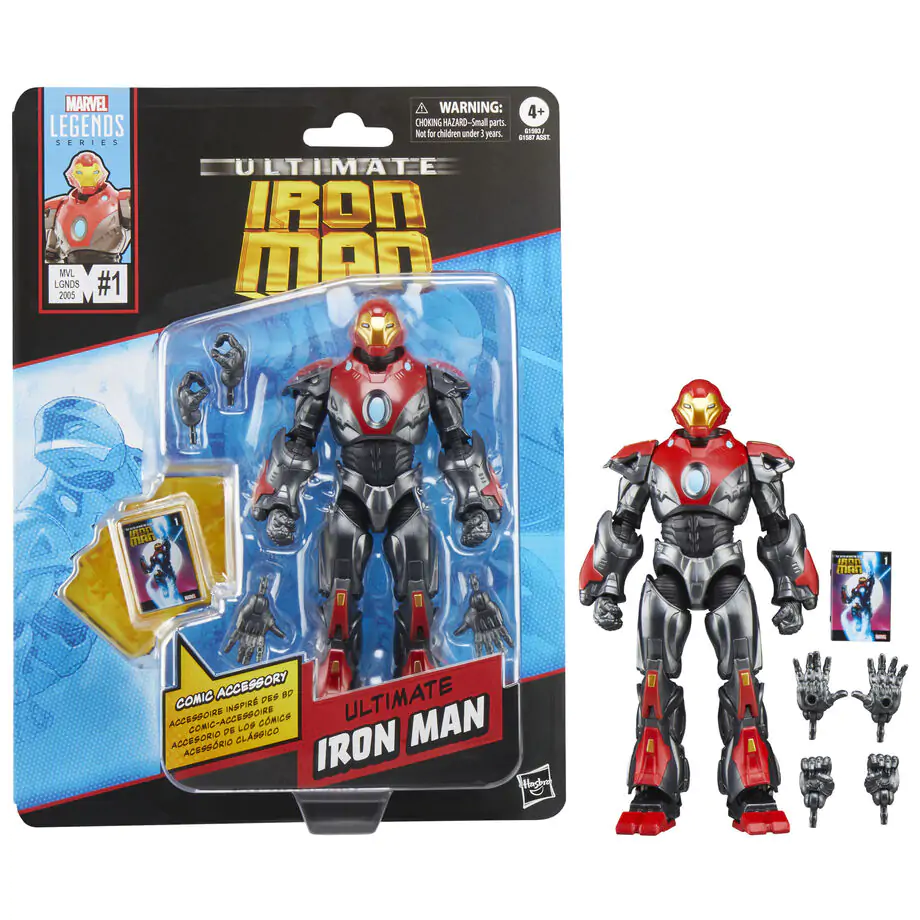 Marvel Legends Iron Man - Iron Man Ultimate figura 15cm termékfotó