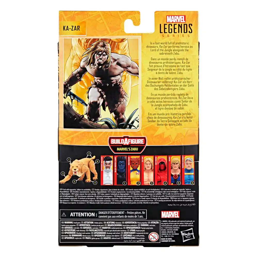 Marvel Legends Action Figure Ka-Zar (BAF: Marvel's Zabu) 15 cm termékfotó