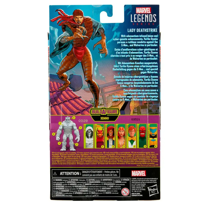 Marvel Legends Lady Deathstrike figura 15cm termékfotó