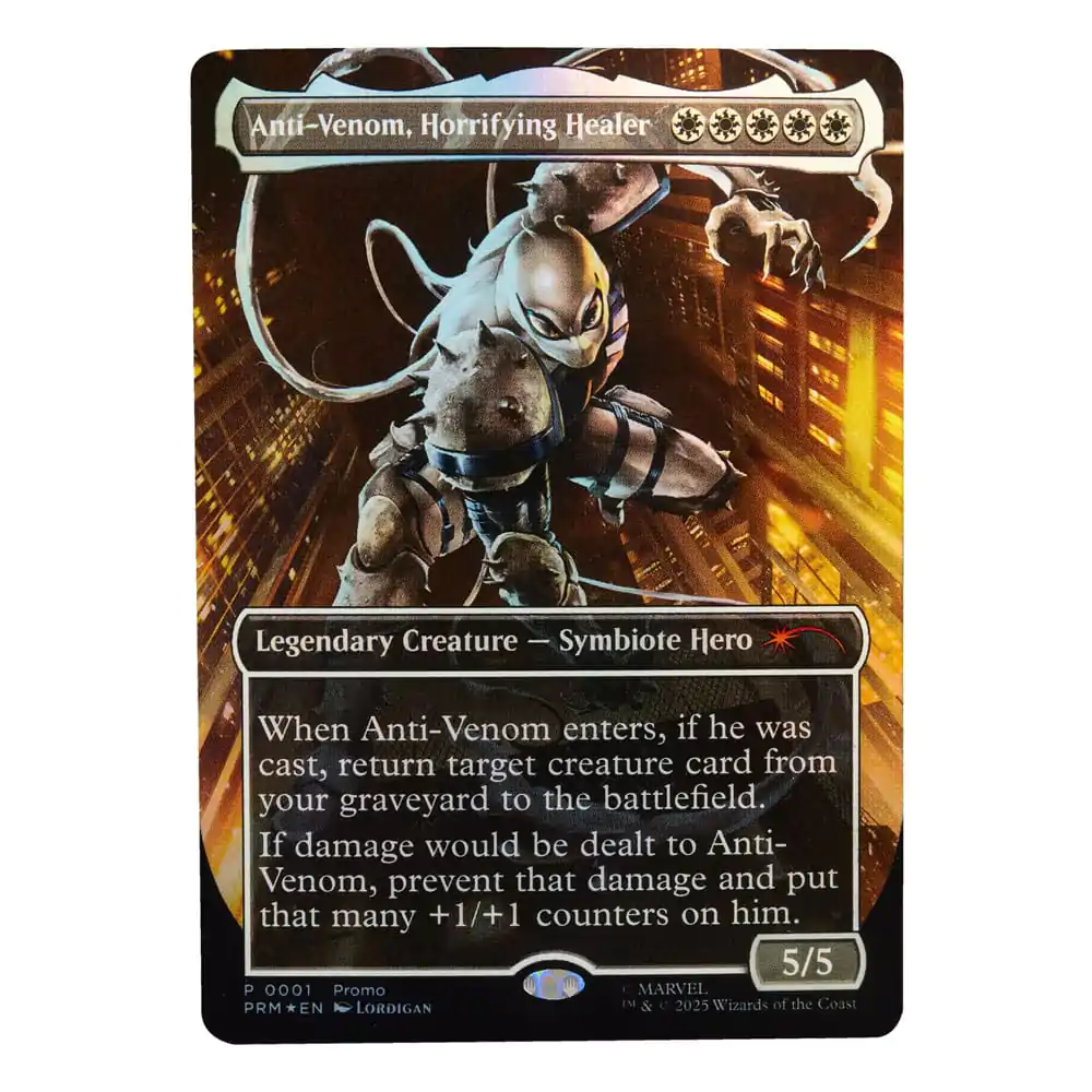 Marvel Legends Magic: The Gathering akciófigura Agent Anti-Venom 15 cm termékfotó