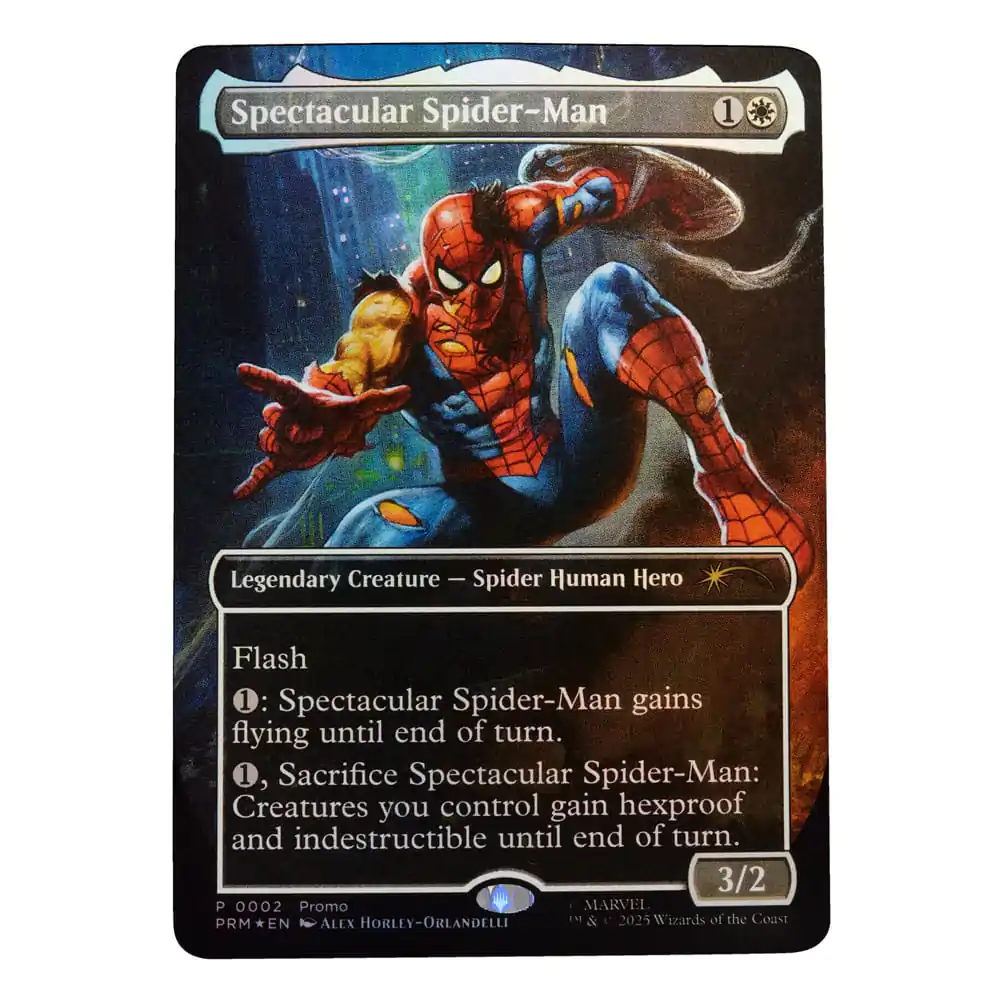 Marvel Legends Magic: The Gathering akciófigura Battle-Damaged Spider-Man 15 cm termékfotó