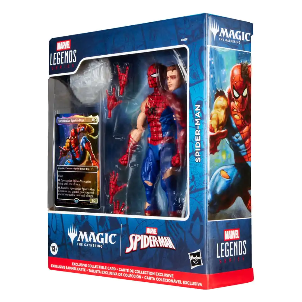 Marvel Legends Magic: The Gathering akciófigura Battle-Damaged Spider-Man 15 cm termékfotó
