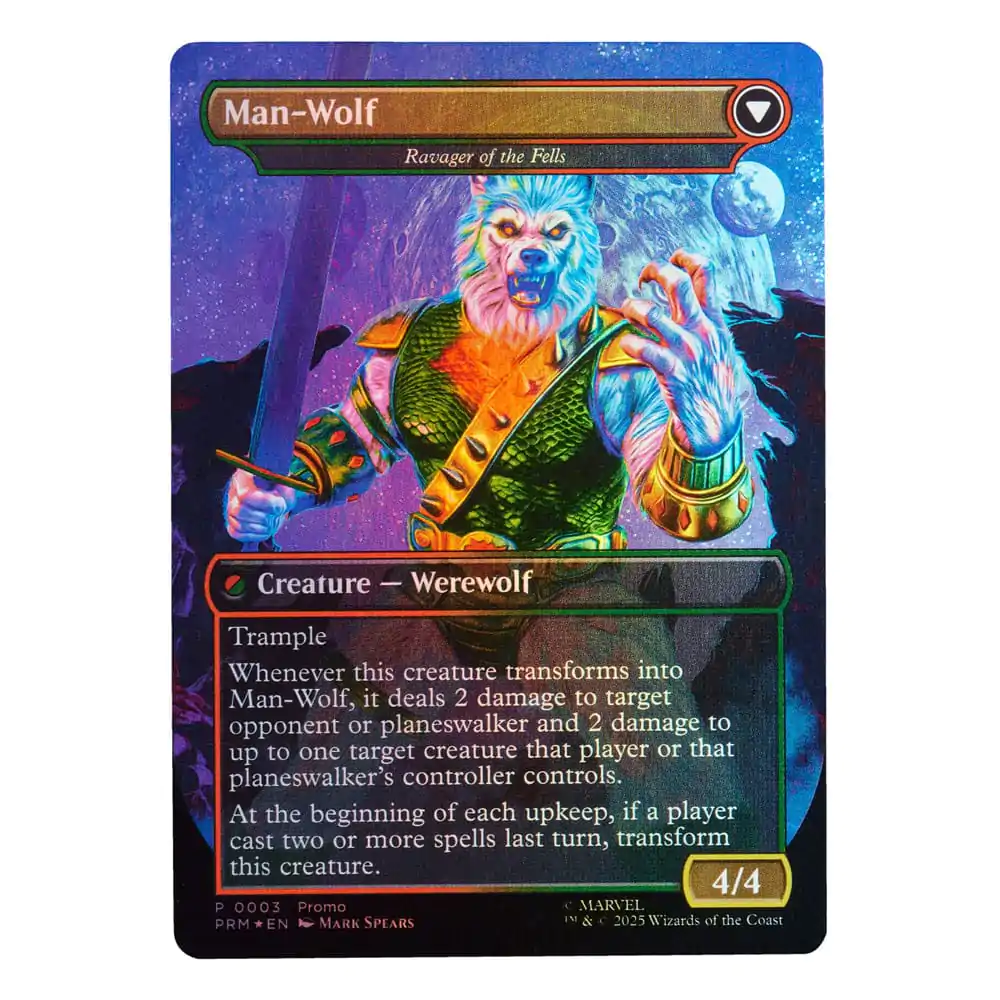 Marvel Legends Magic: The Gathering akciófigura Man-Wolf 15 cm termékfotó