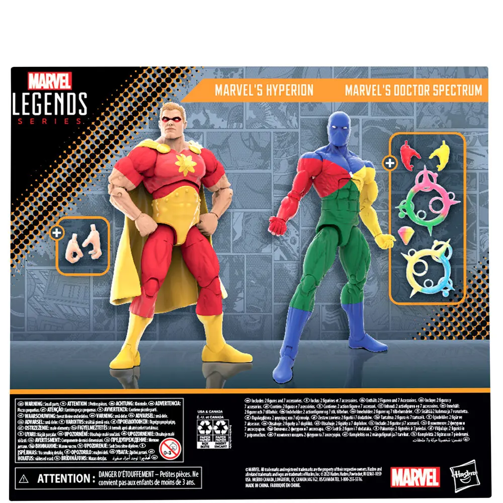 Marvel Legends Marvels Hyperion & Marvels Doctor Spectrum figurák 15cm termékfotó