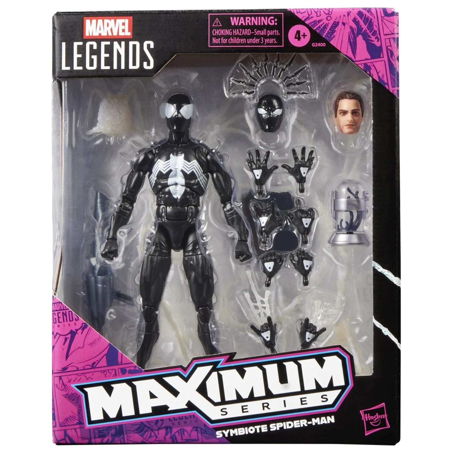 Marvel Legends Maximum Series Symbiote Spider-man Marvel figura 15cm termékfotó