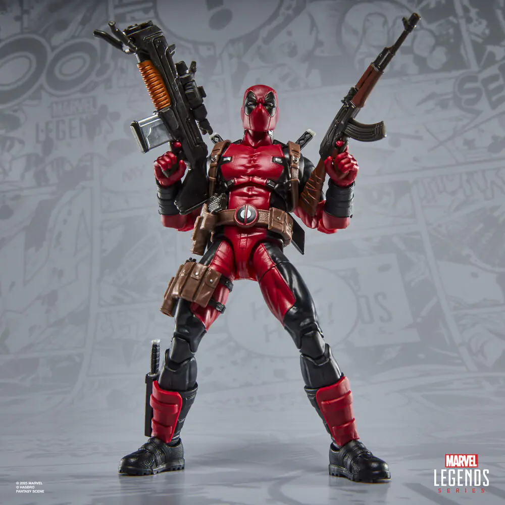 Marvel Legends Maximun Series Deadpool figura 15cm termékfotó
