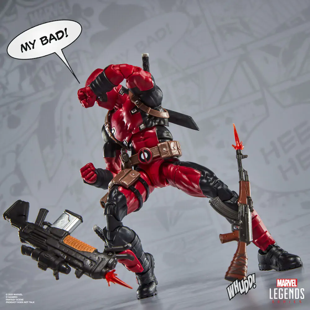 Marvel Legends Maximun Series Deadpool figura 15cm termékfotó