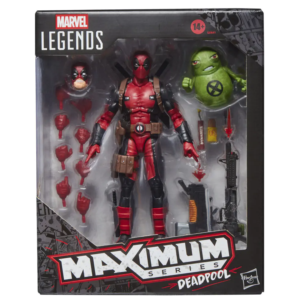 Marvel Legends Maximun Series Deadpool figura 15cm termékfotó
