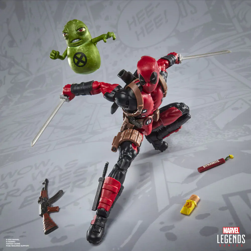 Marvel Legends Maximun Series Deadpool figura 15cm termékfotó