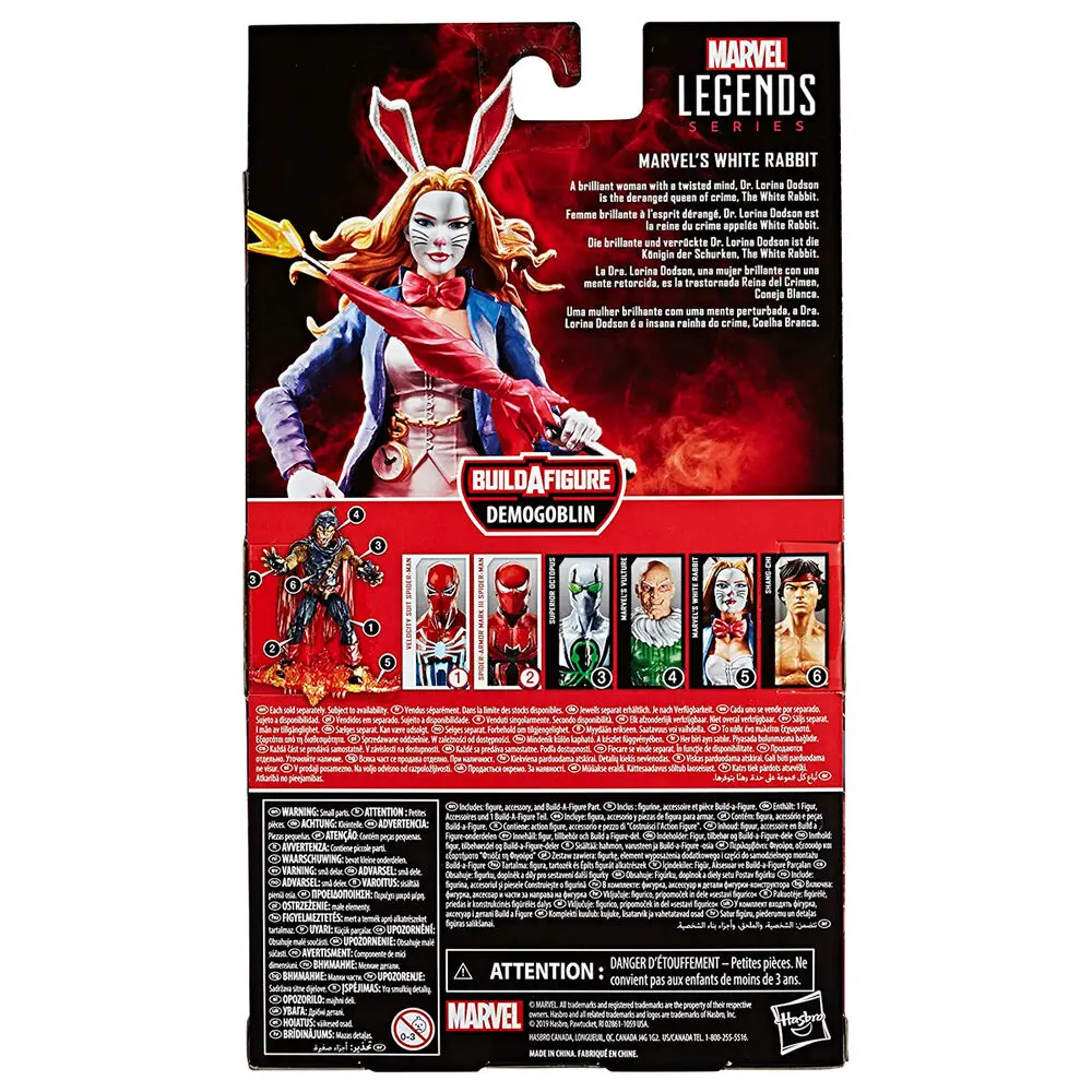 Marvel Legends Pókember Marvel White Rabbit figura 15cm termékfotó