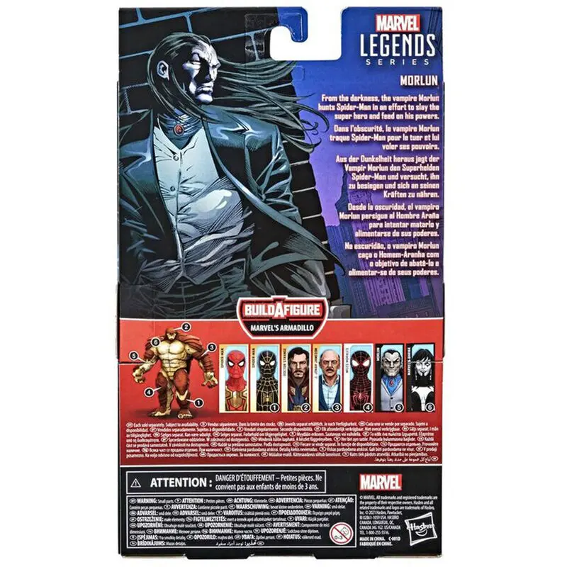 Marvel Legends Pókember Morlun figura 15cm termékfotó