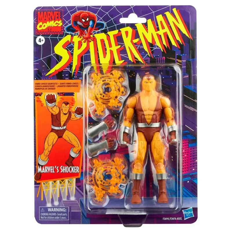 Marvel Legends Spiderman Shocker figura 15cm termékfotó