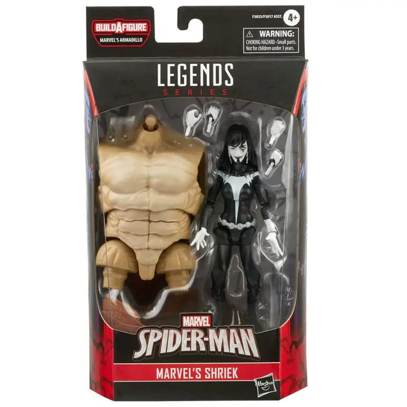Marvel Legends Pókember Shriek figura 15cm termékfotó