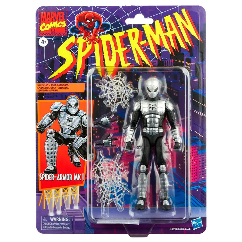 Marvel Legends Pókember Spider-Armor Mk I 2022 figura 15cm termékfotó