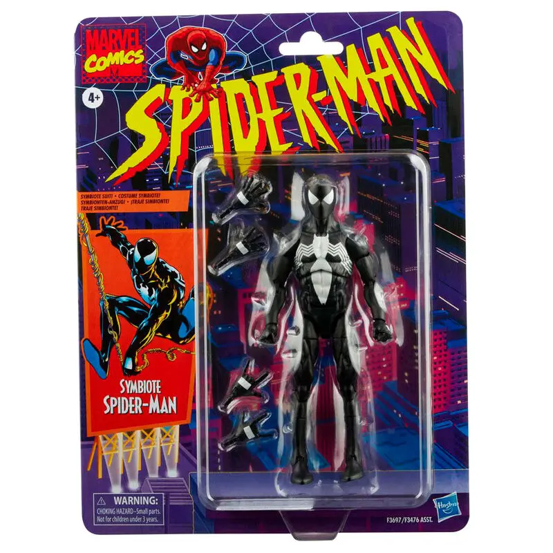 Marvel Legends Pókember Symbiote Pókember 2022 figura 15cm termékfotó