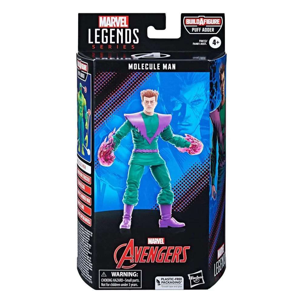 Marvel Legends Action Figure Puff Adder BAF: Molecule Man 15 cm termékfotó