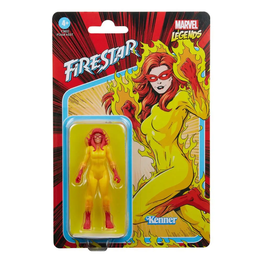 Marvel Legends Retro Collection 2022 Marvel's Firestar akciófigura 10 cm termékfotó