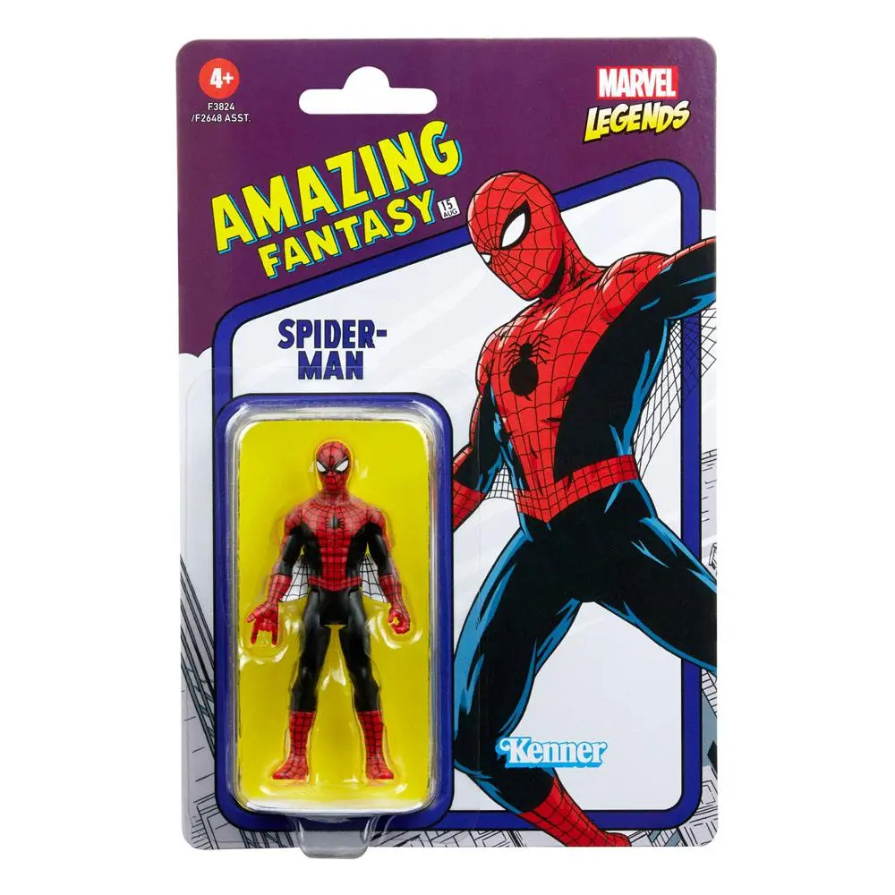 Marvel Legends Retro Collection 2022 Spider-Man akciófigura 10 cm termékfotó