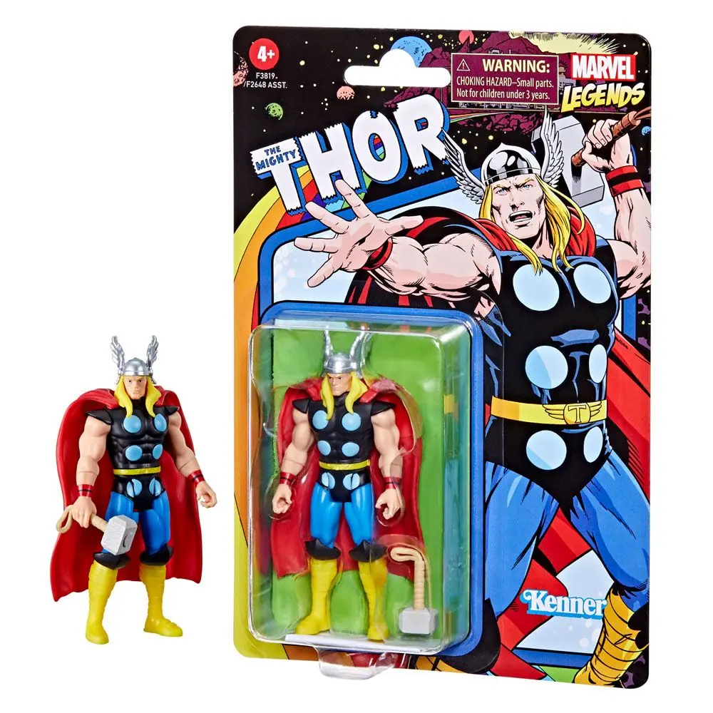 Marvel Legends Retro Collection 2022 The Mighty Thor akciófigura 10 cm termékfotó
