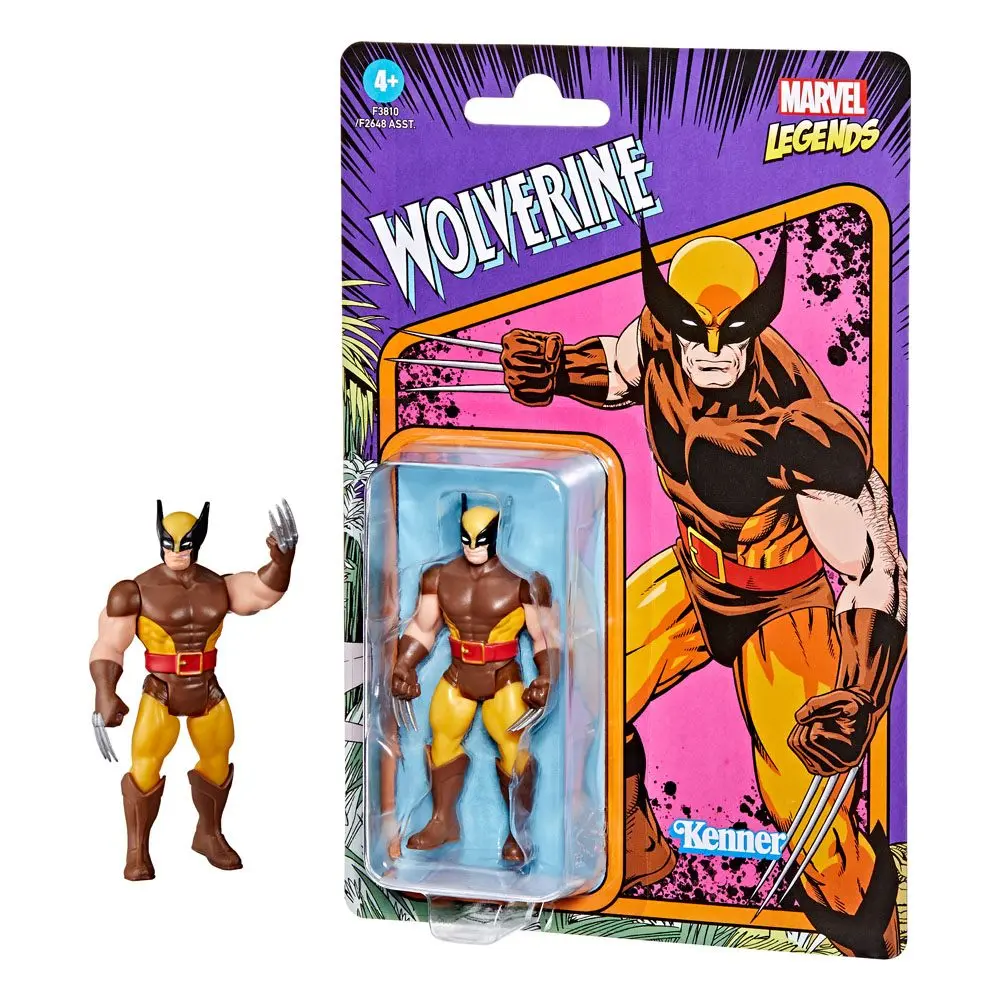 Marvel Legends Retro Collection 2022 Wolverine akciófigura 10 cm termékfotó