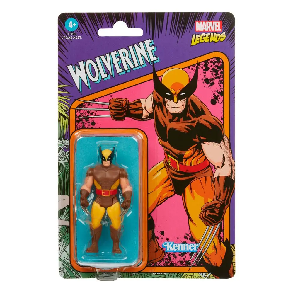 Marvel Legends Retro Collection 2022 Wolverine akciófigura 10 cm termékfotó