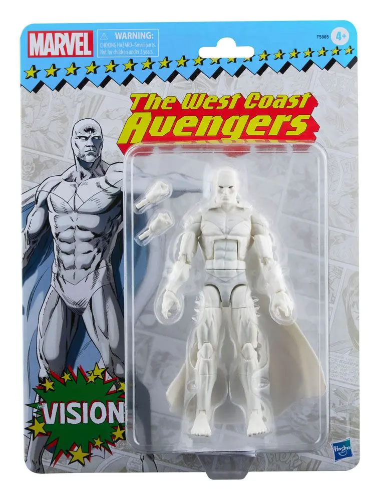 Marvel Legends Retro Collection Series 2022 Vision (The West Coast Avengers) akciófigura 15 cm termékfotó