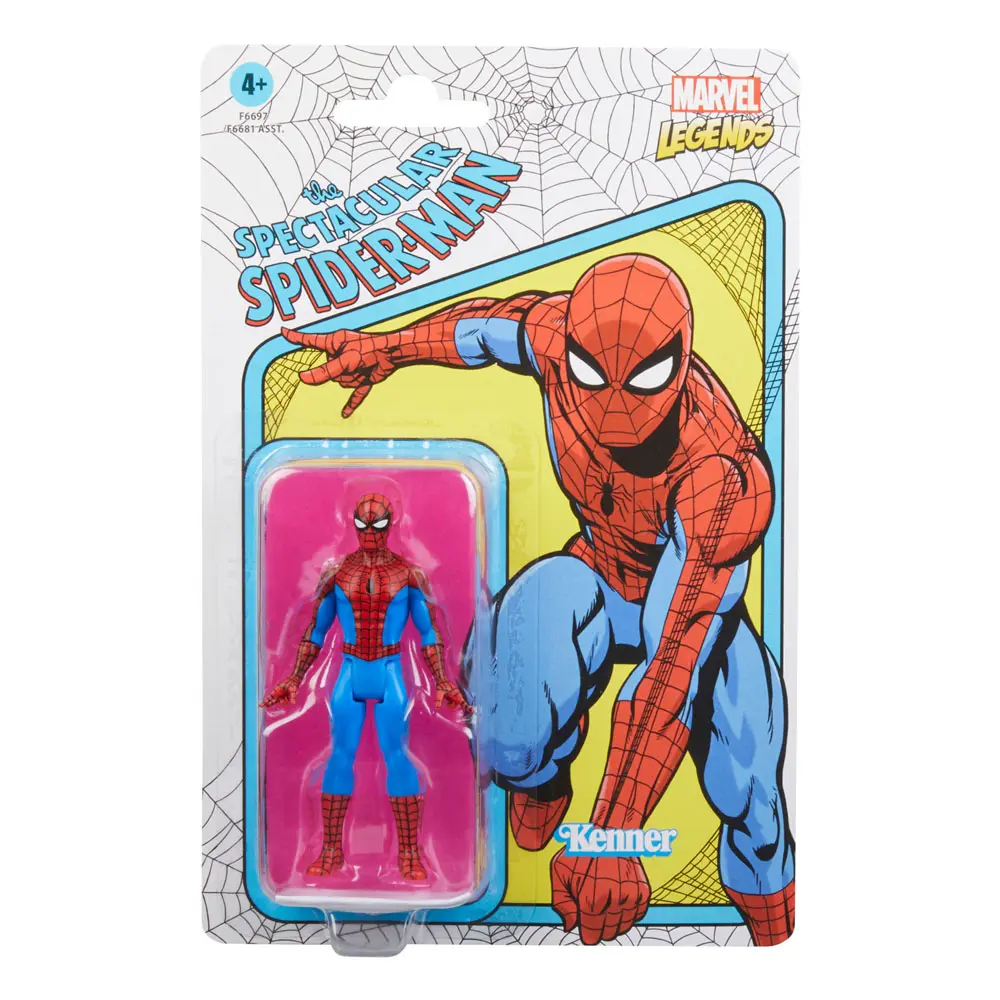 Marvel Legends Retro Collection the Spectacular Spider-Man akciófigura 10 cm termékfotó