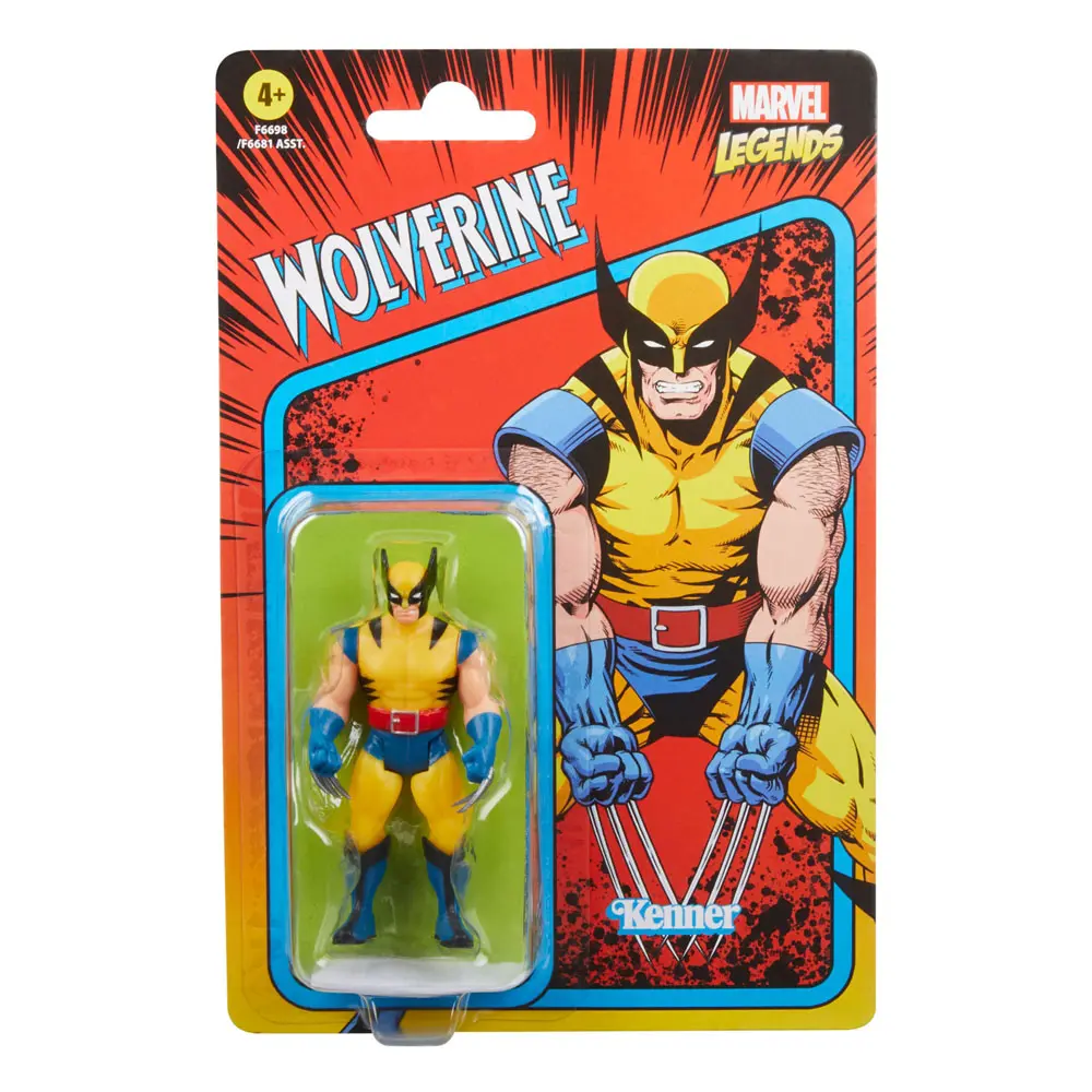 Marvel Legends Retro Collection Wolverine akciófigura 10 cm termékfotó