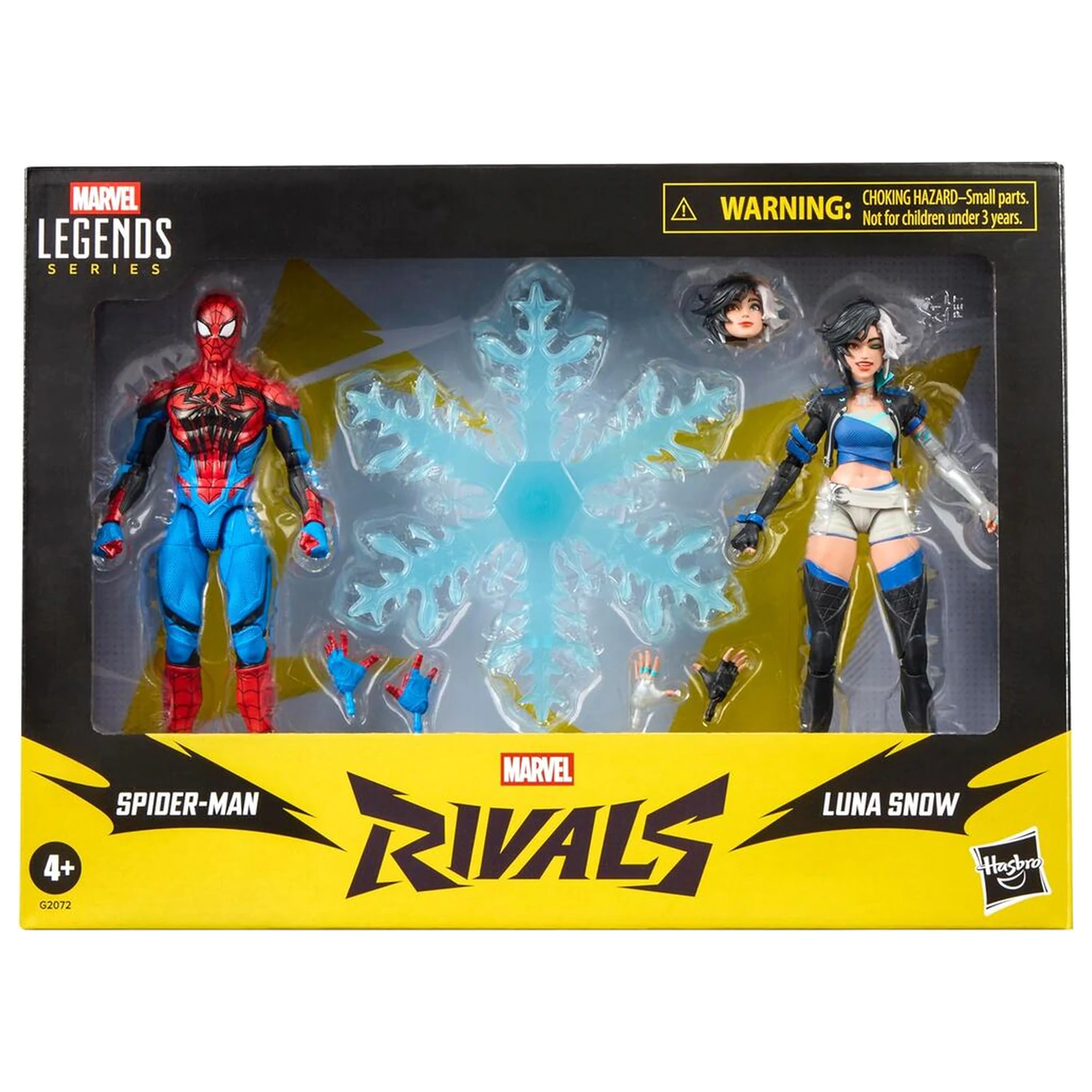 Marvel Legends Rivals Spider-Man & Luna Snow figura 15 cm termékfotó