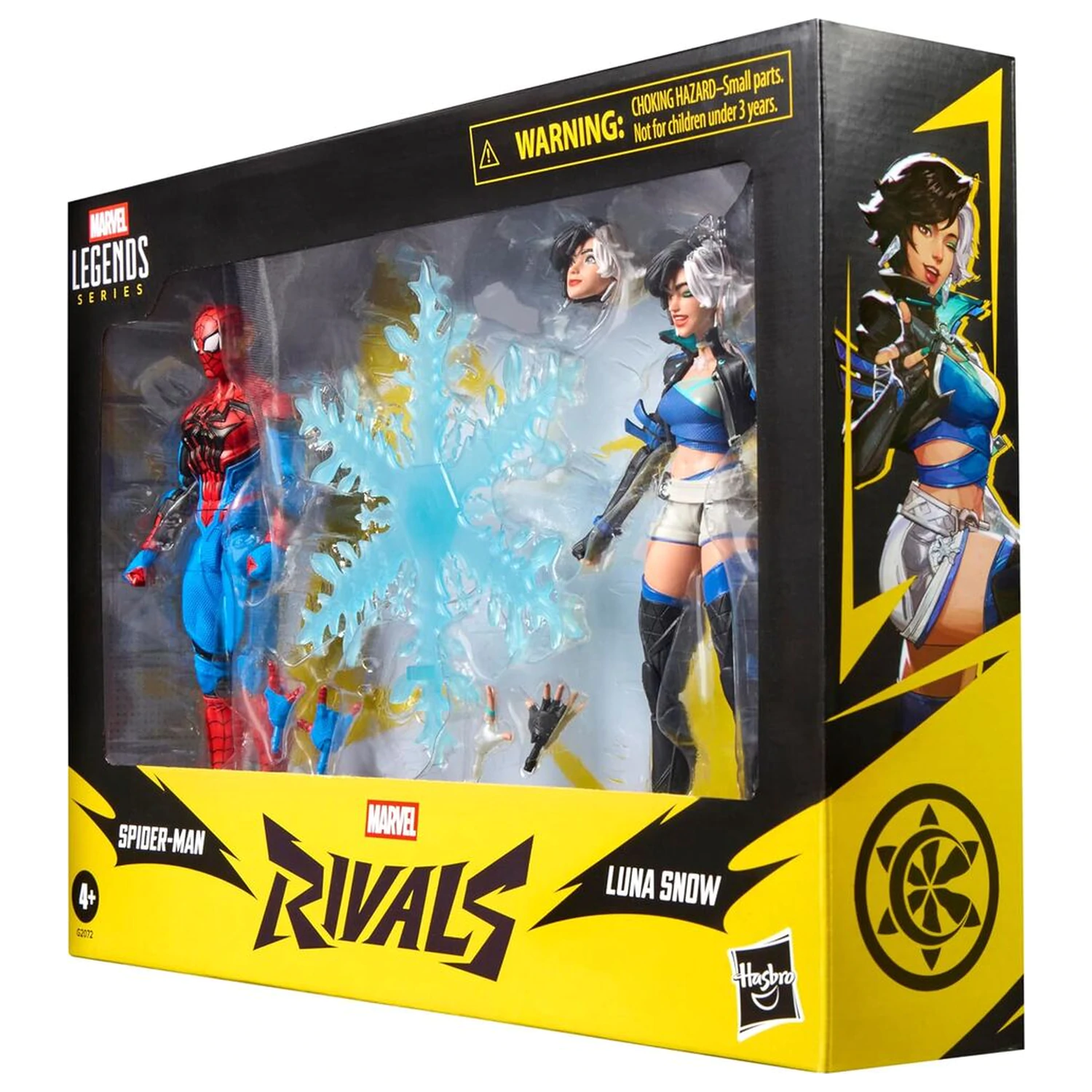 Marvel Legends Rivals Spider-Man & Luna Snow figura 15 cm termékfotó