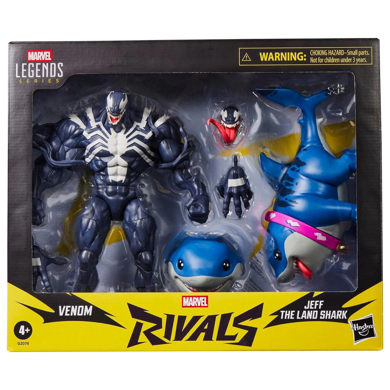 Marvel Legends Rivals Venom & Jeff the Land Shark figura 15cm termékfotó