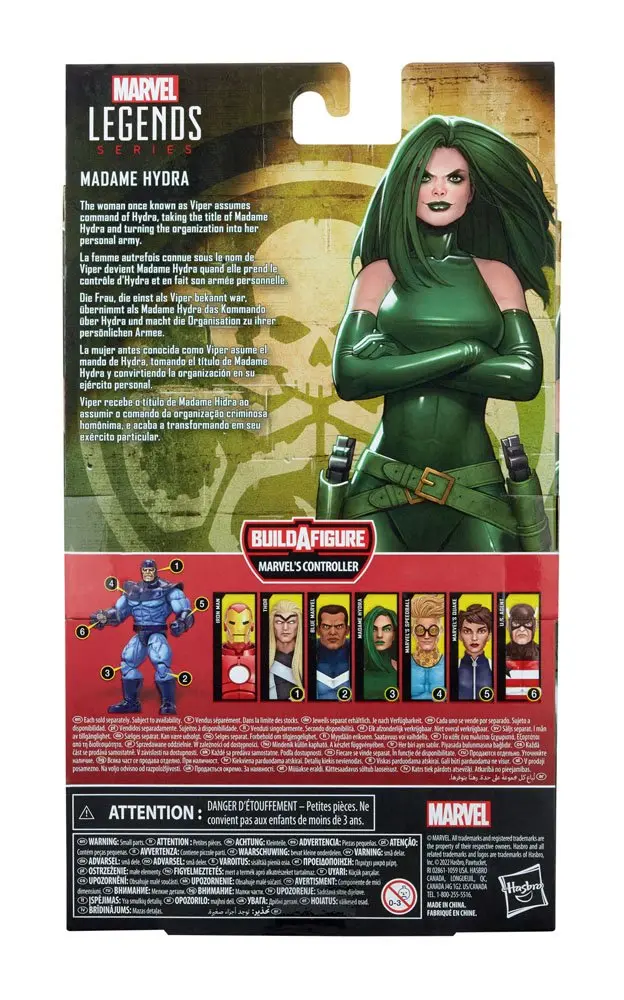 Marvel Legends Series 2022 Marvel's Controller BAF #3: Madame Hydra akciófigura 15 cm termékfotó