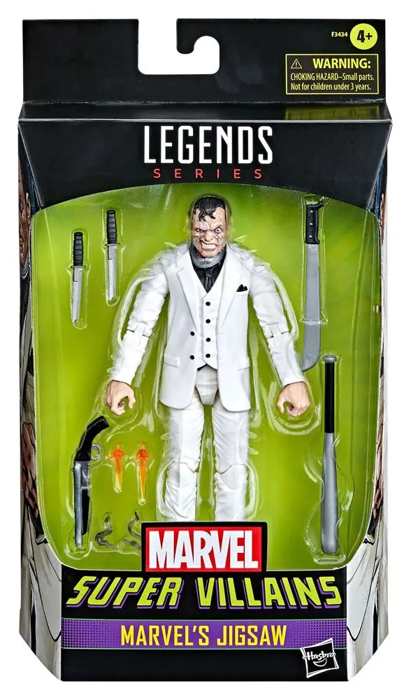 Marvel Legends Series 2022 Super Villains: Marvel's Jigsaw akciófigura 15 cm termékfotó