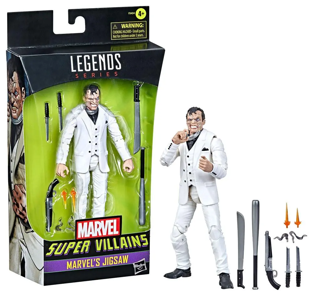Marvel Legends Series 2022 Super Villains: Marvel's Jigsaw akciófigura 15 cm termékfotó