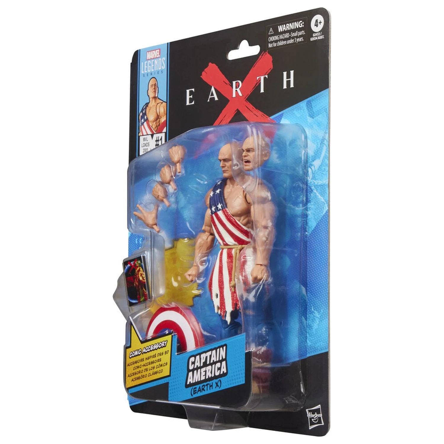 Marvel Legends Series Amerika Kapitány Earth figura 15cm termékfotó